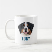 Persoonlijke Bernese Mountain Dog  Koffiemok (Links)