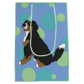 Persoonlijke Bernese Mountain Dog Medium Cadeauzakje (Achterkant)