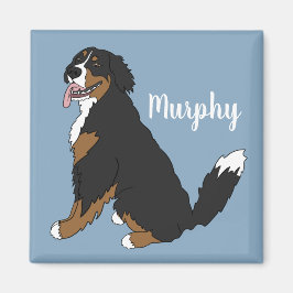 Persoonlijke Bernese Mountain Dog Puppy Magneet