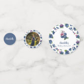 Persoonlijke Berry Sweet Baby Shower Confetti (Voorkanten)