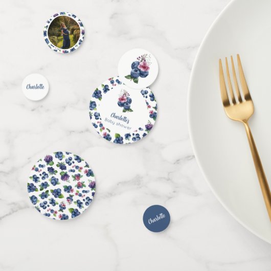 Persoonlijke Berry Sweet Baby Shower Confetti (Groep)