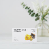 Persoonlijke beschermingsmiddelen visitekaartje (Staand voorkant)