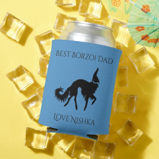 Persoonlijke Beste Borzoi Vader Blikjeskoeler (Insitu Zomer)