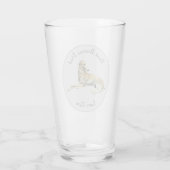 Persoonlijke Beste Borzoi Vader Glas (Achterkant)
