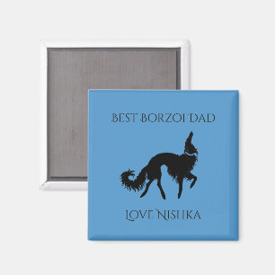 Persoonlijke Beste Borzoi Vader Magneet