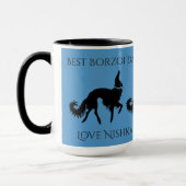 Persoonlijke Beste Borzoi Vader Mok (Links)