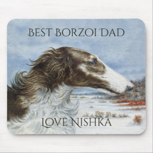 Persoonlijke Beste Borzoi Vader Muismat