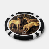 Persoonlijke Beste Borzoi Vader Poker Chips (Enkel)