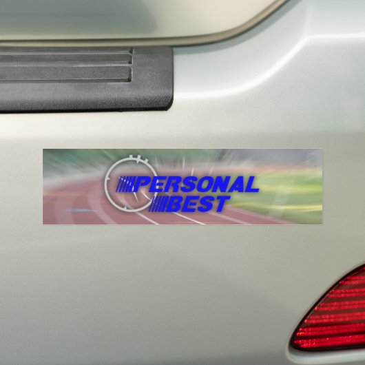 Persoonlijke beste Bumpersticker (Op auto)