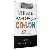 Persoonlijke Beste coach ooit | Geweldige coachcad Klembord (Rechts)