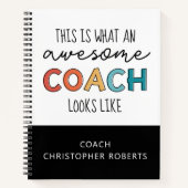Persoonlijke Beste coach ooit | Geweldige coachcad Notitieboek (Voorkant)
