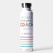 Persoonlijke Beste coach ooit | Geweldige coachcad Waterfles (Links)