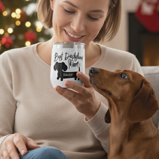 Persoonlijke 'Beste Dachshund Moeder' Mok