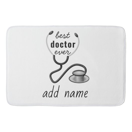 Persoonlijke Beste Dokter Ooit Dank U Arts Badmat (Voorkant)