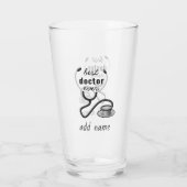 Persoonlijke Beste Dokter Ooit Dank U Dokter Glas (Achterkant)