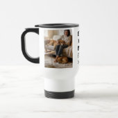 Persoonlijke Beste Hond Moeder 2 Foto | Moederdag Reisbeker (Links)