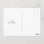 Persoonlijke “Beste Hond Ooit” Hond Krant Briefkaart (Achterkant)