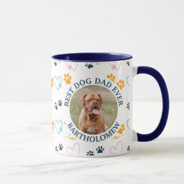 Persoonlijke BESTE HONDENPAPA OOIT Mastiff Foto Mok