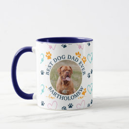 Persoonlijke BESTE HONDENPAPA OOIT Mastiff Foto Mok