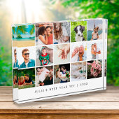 Persoonlijke Beste Jaar Tot Nu Toe Collage 15 Fotoblokken