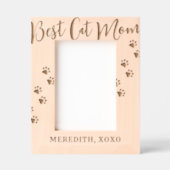 Persoonlijke Beste Kat Moeder Gegraveerde Lijstjes (Voorkant)