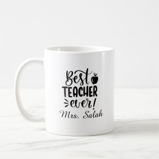 Persoonlijke Beste Leraar Ooit Mok (Links)