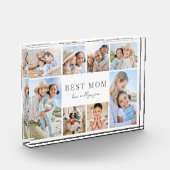 Persoonlijke "Beste Mama" Fotocollage Fotoblokken (Links)