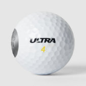 Persoonlijke Beste Man Geborsteld Zilver Golfballen (Logo)