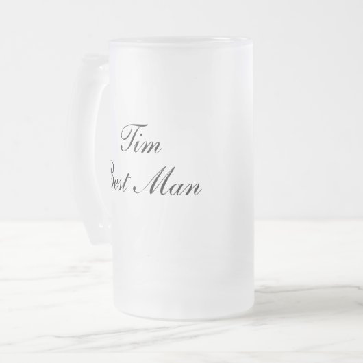 Persoonlijke Beste man Mok (Voorkant links)