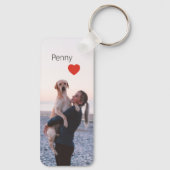 Persoonlijke Beste Moeder Hond Sleutelhanger (Achterkant)