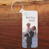 Persoonlijke Beste Moeder Hond Sleutelhanger (Voorkant)