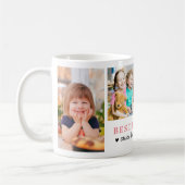 Persoonlijke Beste Moeder Ooit 4 Foto Collage Koffiemok (Links)