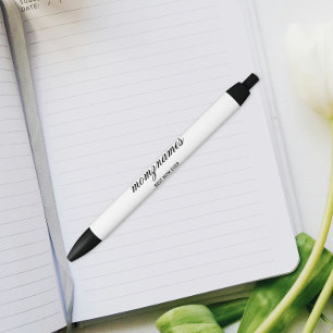 Persoonlijke 'Beste Moeder Ooit' Calligrafie Naam Zwarte Inkt Pen