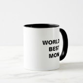 Persoonlijke 'Beste Moeder van de Wereld' Mok Moed (Voorkant rechts)