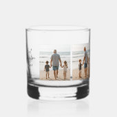 Persoonlijke Beste Opa Ooit Foto Whisky Glas (Voorkant)