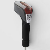 Persoonlijke Beste Papa By Par Vaderdag Golfheadcover (Schuin)
