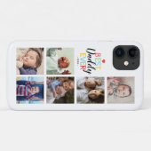 Persoonlijke Beste Papa Foto Collage Case-Mate iPhone Case (Achterkant (horizontaal))