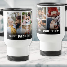 Persoonlijke Beste Papa Ooit 8 Foto Collage Vader
