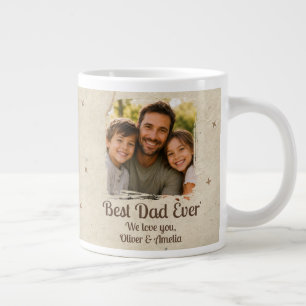 Persoonlijke Beste Papa Ooit Foto Grote Koffiekop