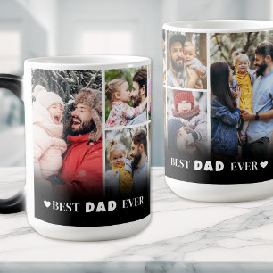 Persoonlijke Beste Papa Ooit Foto Magische Mok