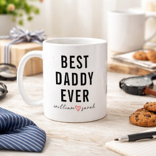 Persoonlijke Beste Papa Ooit   Op maat gemaakte Va Koffiemok