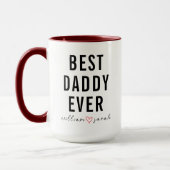 Persoonlijke Beste Papa Ooit | Op maat gemaakte Va Mok (Links)