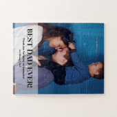 Persoonlijke, beste vader ooit "Vaderdag" foto Legpuzzel (Horizontaal)
