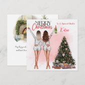 Persoonlijke Beste Vriend(in) Beste maatje BFF Ker Kaart (Voorkant / Achterkant)