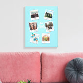 Persoonlijke Beste Vrienden 6 Foto Aangepaste Coll Canvas Afdruk (Insitu (Woonkamer))