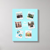 Persoonlijke Beste Vrienden 6 Foto Aangepaste Coll Canvas Afdruk (Voorkant)