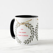 Persoonlijke “Beste Wensen” Mok (Voorkant links)