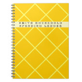 Persoonlijke bestedingen Ledger Home Finances Jour Notitieboek (Voorkant)