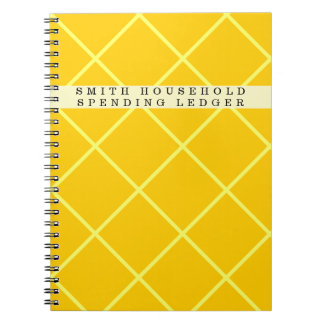 Persoonlijke bestedingen Ledger Home Finances Jour Notitieboek