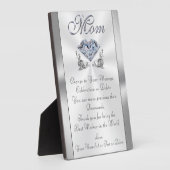 Persoonlijke betekenisvolle cadeautjes voor mam, v fotoplaat (Zijkant)